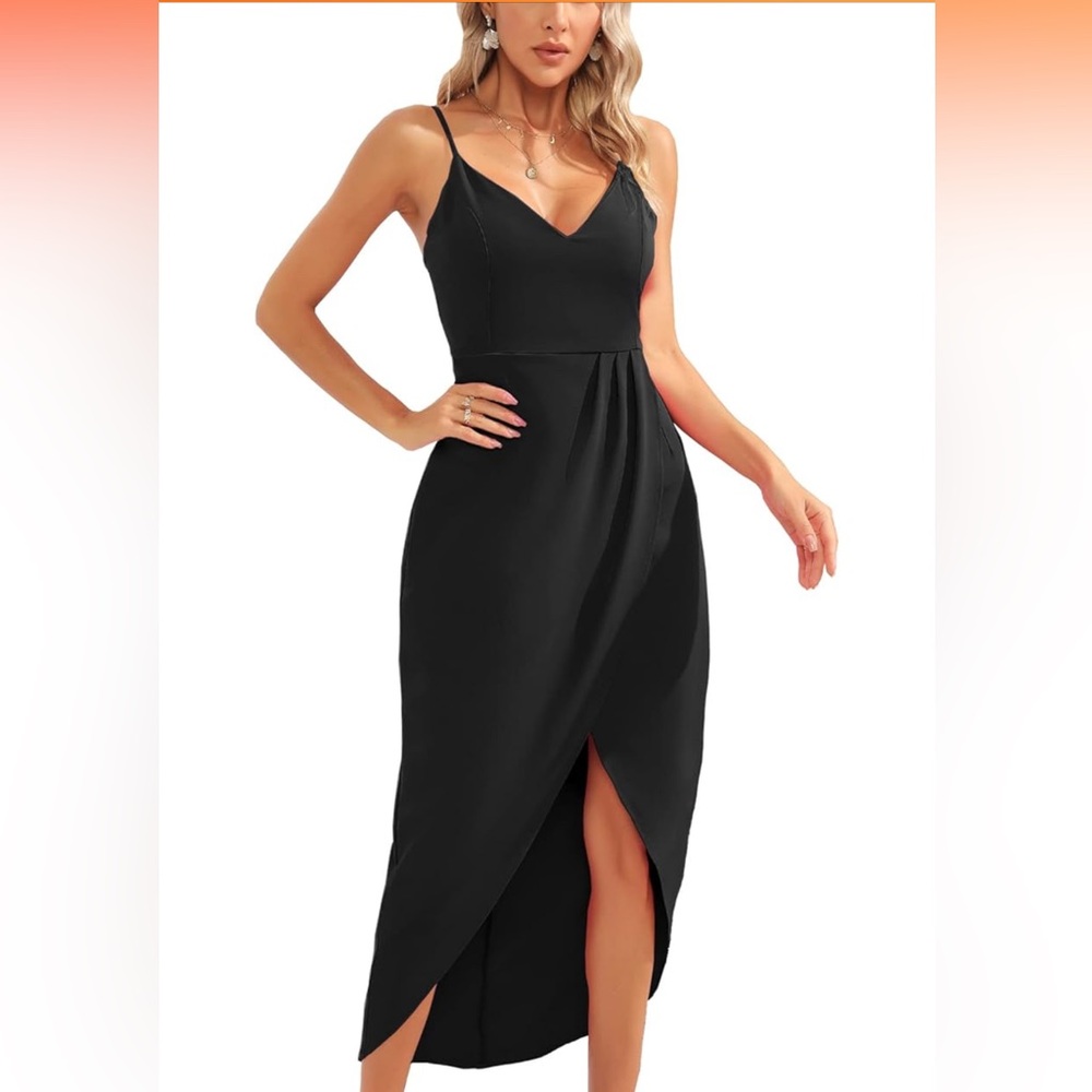 Black Spaghetti Strap Dress Size Small